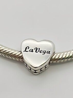Pandora Las Vegas Heart Charm